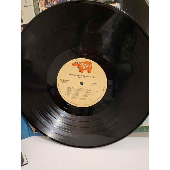 Grease Original Soundtrack Double Vinyl LP Record Album 1st Edition 1978 - Picture 11 of 11